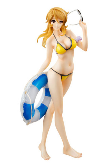 Mori Yuki (Yellow, Bikini), Uchuu Senkan Yamato 2199, MegaHouse, Pre-Painted, 1/8